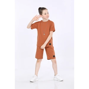 Erkek Çocuk T-Shirt ve Şort 2 Li Takım VF24KMR5104142
