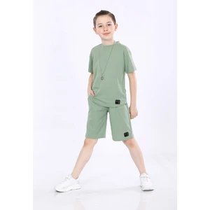 Erkek Çocuk T-Shirt ve Şort 2 Li Takım VF24KMR5104142