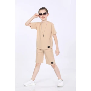 Erkek Çocuk T-Shirt ve Şort 2 Li Takım VF24KMR5104142