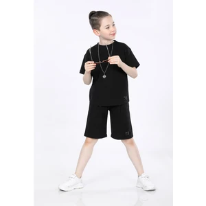 Erkek Çocuk T-Shirt ve Şort 2 Li Takım VF24KMR5104142