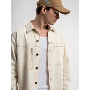 Oversize Fit Erkek Gömlek U.kol