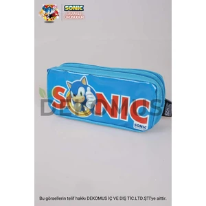 LİSANSLI SONIC ÖZEL KOLEKSİYON KALEM ÇANTASI