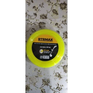 Rtrmax 4.0 mm x 32 mt Çim Biçme Misinası Altı Köşeli Tip Hexagon 1 Paket