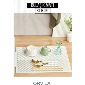 Silikon Bulaşık Kurutma Matı Maxi Boy 44X33CM