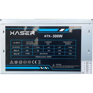 XS300 300W 8 cm Fanlı Power Supply Güç Kaynağı