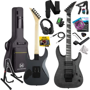 Maxword Grade-St Rosewood Klavye HH Floyde Rose Elektro Gitar
