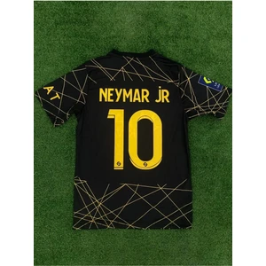 Bite Nose Neymar Nostalji Gold Yıldırım Özel Tasarım T-Shirt Halı Saha Forma