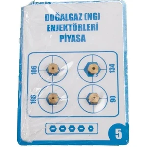 Piyasa Doğalgaz Enjektör 5,5 mm