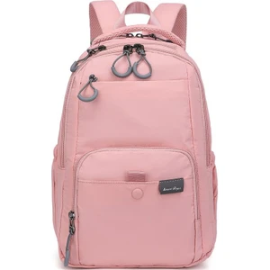 Smart Bags Ekstra Hafif Orta Boy Uniseks Sırt Çantası BC 3243 - Pudra
