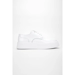 Adenerkek Beyaz Rugan  Deri Sneakers & Spor Ayakkabı 352 20421 Erk Ayk Y24