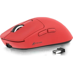 Attack Shark X3 Superlıght Kablosuz Oyuncu Mouse PAW3395 (Grıp Tape Hediyeli)