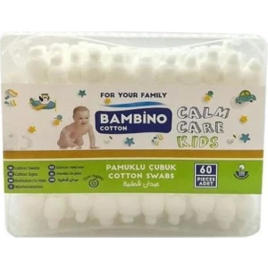Bambino - Bebek Kulak Çubuğu Pamuk 60LI - 1 Paket