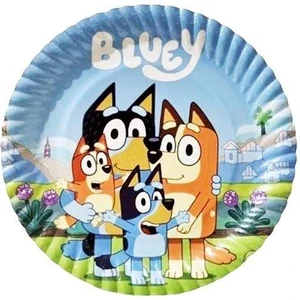 Parti Dükkanım Bluey Tabak 8 Adet