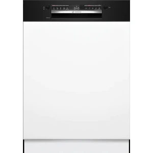 SMI4IKB50T D Enerji Sınıfı  5 Programlı Siyah Yarı Ankastre Bulaşık Makinesi