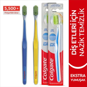Ultra Soft Diş Etleri Için Nazik Temizlik Yumuşak Diş Fırçası x 2