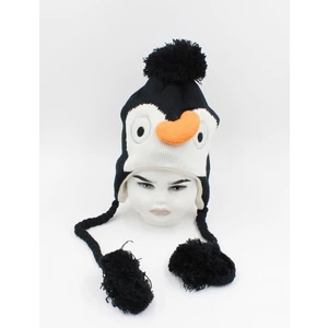 090 3000 Penguen Desenli Çocuk Bere Penguen Tek Ebat