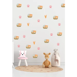Ravino Home Uyuyan Kedi Duvar Sticker