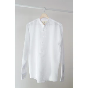 ADAM BOXES Slim Fit Gömlek Neo-Tranquil - Beyaz