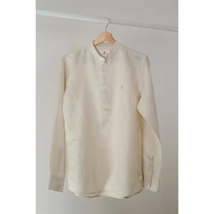 ADAM BOXES Relaxed Fit Gömlek Neo-Tranquil - Bej