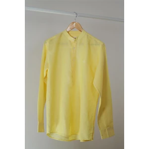 ADAM BOXES Relaxed Fit Gömlek Neo-Tranquil - Açık Sarı