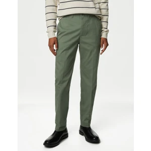 Marks & Spencer Regular Fit Hafif Dokulu Chino Pantolon