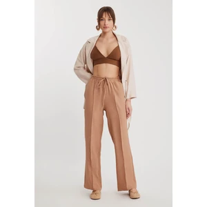 Beli Bağcıklı Lastikli Pantolon