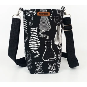 Woody Cord 1 Litrelik Tasarım Matara Su Şişesi Taşıma Çantası Bottle Bag