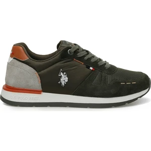 U.S. Polo Assn. Gunner 4fx Haki Erkek Spor Ayakkabı
