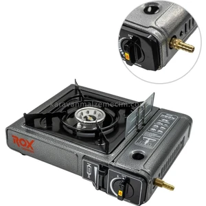 Rox 0103 Tekli Portatif Kamp Ocağı ( Kartuş ve Ekstra Gaz Girişi )