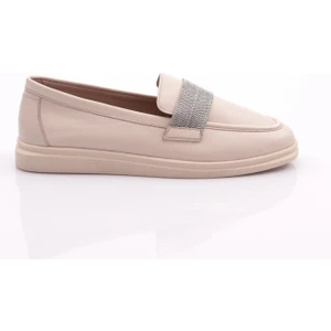 981S Kadin Şeritli Loafer Ayakkabı
