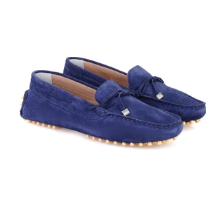 Fallon Lacivert Kadın Deri Loafer