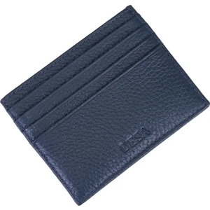 Vidal Lacivert Erkek Deri Kartlık