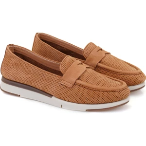 Margaret Taba Kadın Deri Loafer