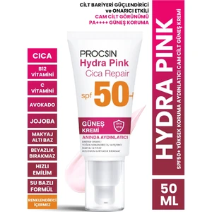 Procsın Hydra Pink (Renkli) Spf50+ Güneş Kremi Pa++++