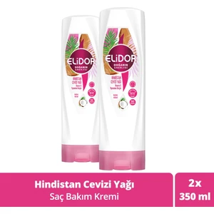 Doğanın Enerjisi Saç Bakım Kremi Hindistan Cevizi Yağı 350 Ml X2 Adet