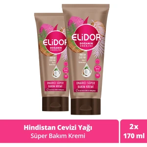 Doğanın Enerjisi Onarıcı Süper Saç Bakım Kremi Hindistan Cevizi Yağı 170 ml x2 Adet