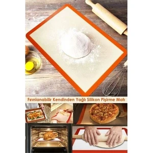 MorPort Silikon Silpat Yanmaz Yapışmaz Pişirme Matı 40*30 cm