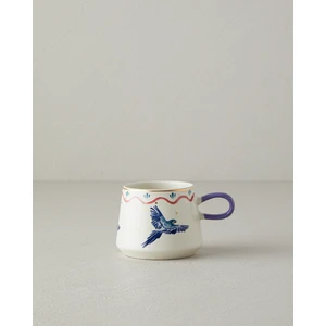 English Home Carnival Phenix Stoneware Kupa Mavi-Yeşil