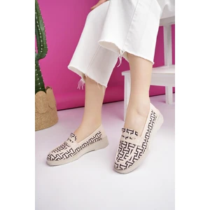 Luvi Garantili Kadın Loafer Günlük Eva Taban Casual Makosen Ayakkabı