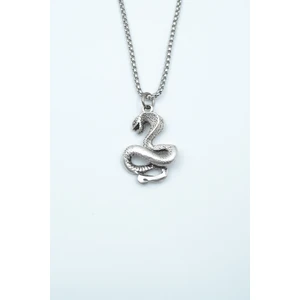 Had Safha Accessories Kobra Yılan Örme Zincir Kolye