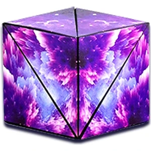3D Çeşitli Geometri Uzaylı Manyetik Sihirli Küp Manyetik (Magic Mor) Magic Mor (Yurt Dışından)