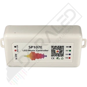 Dora Led WS2811-WS2812 ARGB Pixel Led SP107E Müzik Kontrol Cihazı Bluetoothlu