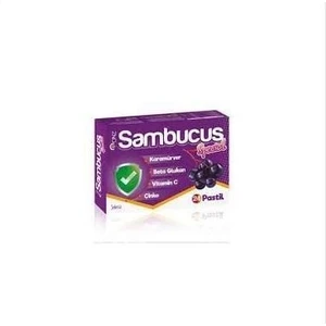 Sambucus Şekersiz 16 Pastil