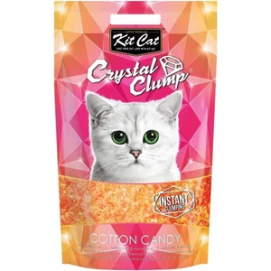 Kit Cat Cotton Candy Topaklanan Silika Kedi Kumu 4 Lt