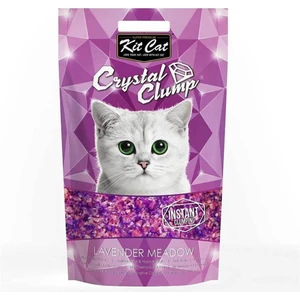 Kit Cat Lavender Meadow Topaklanan Silika Kedi Kumu 4 Lt
