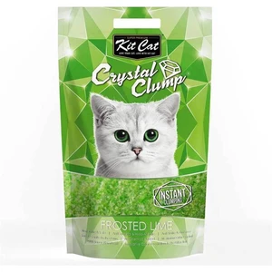 Kit Cat Frosted Lime Topaklanan Silika Kedi Kumu 4 Lt