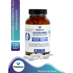 Glucosamıne & Chondroıtın Plus 120 Tablet 1500 Mg