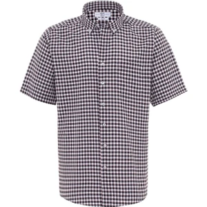 Kısa Kol Regular Kalıp Kareli Gömlek