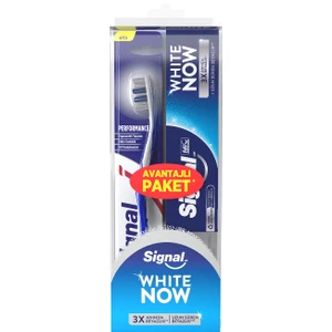 White Now Diş Macunu Original 75 ml + Diş Fırçası Performans
