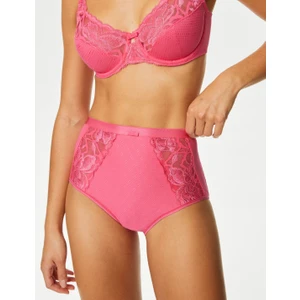 Marks & Spencer 3'lü Dantel Detaylı Full Brief Külot Seti